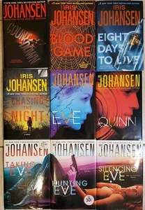 BIG Lot of (9) IRIS JOHANSEN HARD COVER Books EVE DUNCAN Series - Picture 1 of 1