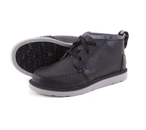 TOMS Kids' Chukka YOUTH Boys Kids NEW Size 4 Black Sneakers High Tops - Picture 1 of 6