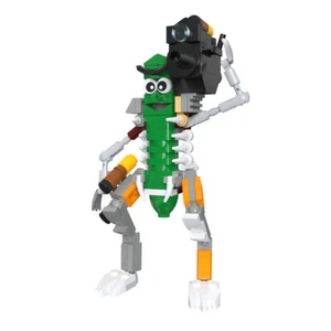 MOC Rick and Morty Mr. Sockles Modello Blocchi da Costruzione 157 Pezzi Giocattoli Mattoni - Foto 1 di 5