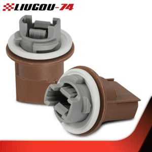 2Pcs Bulb Sockets Fit For Ford Headlamp Parking, Turn Signal, Brake Tail Lights - Picture 1 of 12