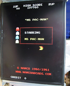 Ms. Pac Man Galaga 20th Anniversary Namco Jamma Arcade Game Board Parts Repair