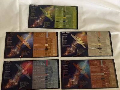 Axis & Allies 2004 Replacement Parts Country Army Reference Charts Boards Cards - Image 1 of 4