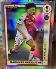 2023 Topps Merlin #17 Maghnes Akliouche Rookie Refractor Soccer AS Monaco FC