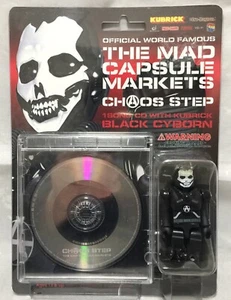 Figura The Mad Capsule Markets: Black Cyborn Kubrick con CD Medicom 2001 - Imagen 1 de 3