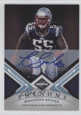 2010 Limited Phenoms Monikers Platinum 1/1 Brandon Spikes Rookie Auto RC 0c3