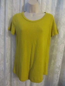 ANN TAYLOR LOFT Sweater Top WOMENS Small Yellow/Gold NWT - Picture 1 of 5