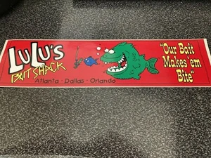 LULU'S BAIT SHACK AUTOAUFKLEBER #2 - Bild 1 von 3