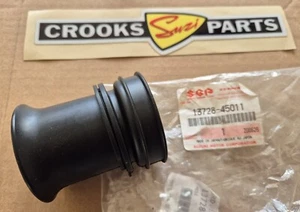 NOS 13728-45011 GS750 / GS850 1977 to 1979 Genuine Suzuki Air Intake Rubber Hose - Picture 1 of 10