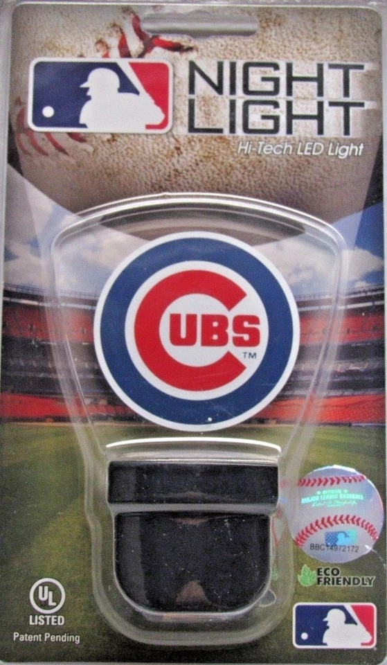 MLB Hi-Tech LED Night Light by Authentic Street Signs -Select- Team Below - Image 1 of 1