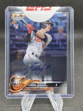 2018 Topps Chrome Chance Sisco Rookie Autograph #RA-CS Baltimore Orioles