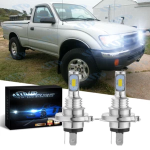 H4 LED Headlight Conversion Kit Bulbs for 1997-2004 Toyota Tacoma Hi/Lo Beam - Picture 1 of 10