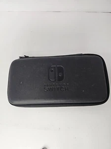 Nintendo Switch Lite Black And Yellow Carrying Case Holds 10 Game  - Picture 1 of 3