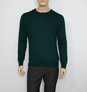 $270 NEW Moncrief Long Sleeve Sweater in Dark Green Size LARGE Viscose Blend - Picture 1 of 10
