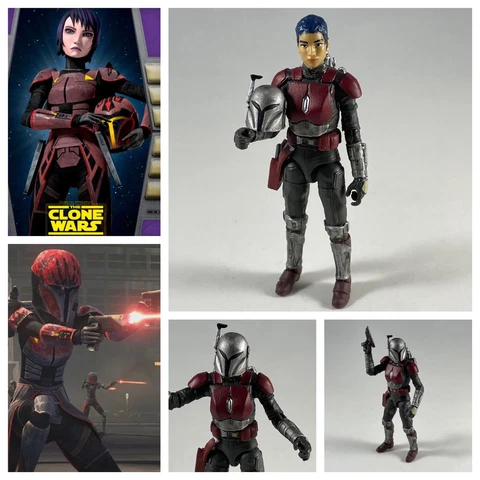 Star Wars Custom Female Mandalorian Super Commando 3.75 Rook Kast Sabine Wren Cover