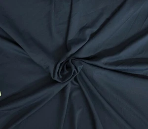 Navy Nylon Spandex 1x1 Rib Knit Fabric by the Yard 12/21 #21 - Picture 1 of 8