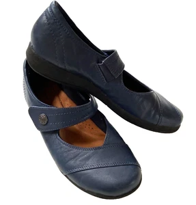 Damenschuhe Rockport US 6 Größe Medium Mary Jane-Stil marineblau Leder - Bild 1 von 7