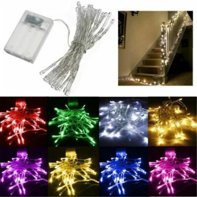 NONMON Battery Operated String Fairy Lights Indoor Outdoor Party Christmas Tree Light
