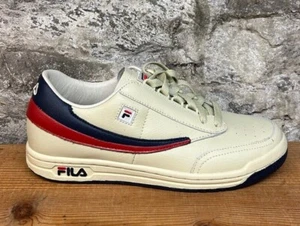 FILA ORIGINAL TENNIS 1VT13016-104 MENS CLASSIC CREAM/NAVY/RED NEW IN BOX - Picture 1 of 5
