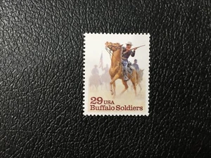 MNH USA Buffalo Soldiers Stamp, 29 Cent - Picture 1 of 1