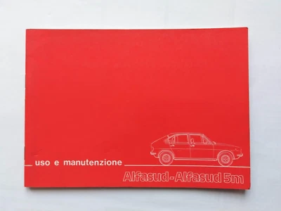ALFA ROMEO ALFASUD 4/ 5 MARCE    LIBRETTO USO MANUTENZIONE   06/1976       (821) - Immagine 1 di 4