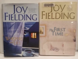 Lot of 2 Books, Joy Fielding, Hardcover, The First Time, Whispers and Lies - Picture 1 of 5