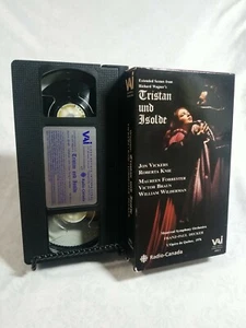 Tristan Und Isolde VHS RARE Richard Wagner Opera 1976 Show Artist International - Picture 1 of 2