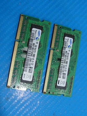HP 23" 520-1030 Samsung SO-DIMM RAM Memory 4GB 2x2GB PC3-10600S M471B5773CHS-CH9 - Image 1 of 4