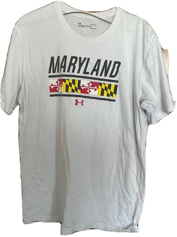 Under Armor Maryland Terrapins T-Shirt: Men’s Large Cover
