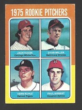 1975 Topps #614 VERN RUHLE & OTHERS '75 ROOKIE PITCHERS Raw