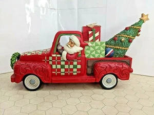 Camión de Papá Noel Jim Shore "Country Roads Lead To Christmas" Country Living 6007443 - Imagen 1 de 12