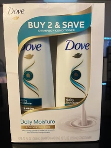 Dove Daily Moisture Nourishing Shampoo and Conditioner Set, 12 oz/each - Picture 1 of 2