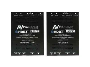 AVPro Edge AC-EX40-444-KIT HDBT Ultra Delgado 4K/60 4x4x4 Kit Extensor HDR (Tx/Rx) - Imagen 1 de 3