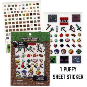Minecraft Official Sticker Book - Picture 1 of 1