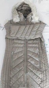 Bonmarché Water-Resistant Half Coat with Detachable Hood – Grey or Khaki - Picture 1 of 10