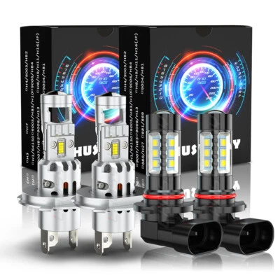 Kit combinado de bombilla antiniebla de haz alto bajo para faros LED Fit Scion XB 2004 2005 2006 Foto 1 de 4