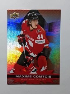 2021-22 UD Tim Hortons Team Canada Base #19 Maxime Comtois - Picture 1 of 2