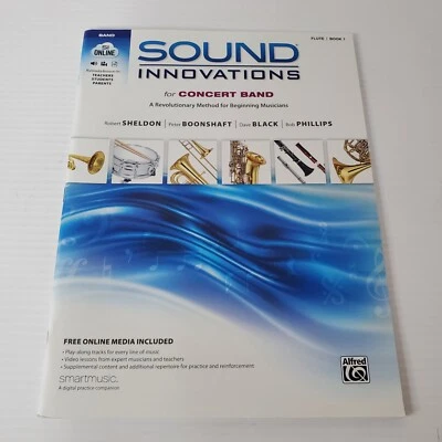 Innovaciones de sonido para banda de concierto libro 1 flauta cancionero Alfred Music Publishing Foto 1 de 4