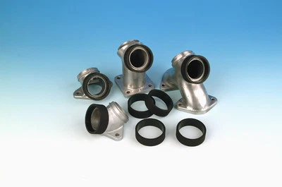 BANDAS COLECTORAS DE ADMISIÓN SE ADAPTAN A CABEZA DE PALA HARLEY / IRONHEAD 78 - 84 ¡¡¡ARTÍCULO NUEVO!!!! Foto 1 de 3