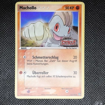 Machollo 53/108 Pokémon EX Power Keepers Set Stempel - Bild 1 von 4