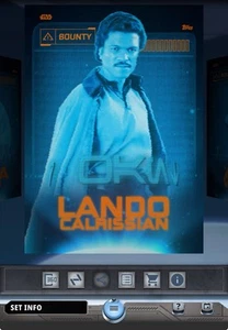 Topps Star Wars Card Trader 2025 Bounty S2 Orange SR - Lando Calrissian - Bild 1 von 1
