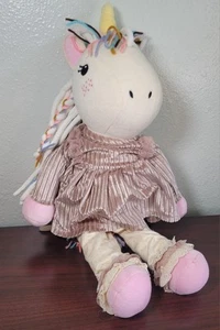 Matilda Jane Just Imagine Starshine Plush Unicorn Doll Stuffed Animal Rainbow - Picture 1 of 6
