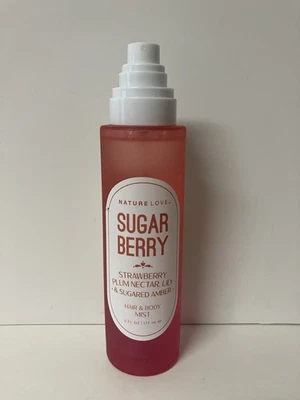 Nature Love Sugar Berry Hair & Body Mist 6 fl oz BRAND NEW *no lid - Image 1 of 2