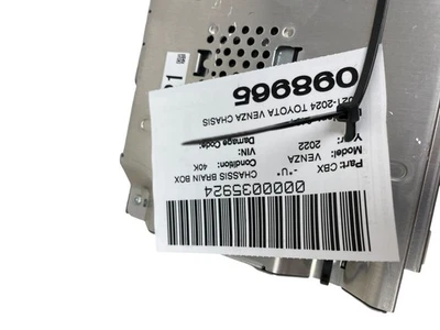 2021 2022 2023 2024 TOYOTA VENZA CHASIS CONTROL MODULE 86792-48610 OEM Foto 1 de 4