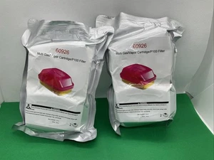 60926 Multi Gas/Vapor Cartridge/P100 Filter Lot Of 2 - Picture 1 of 3