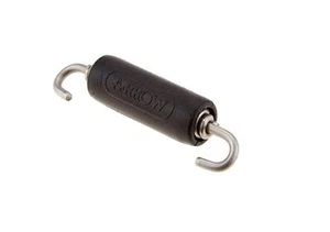 Long Spring Hook A U + Arrow Black Rubber - Picture 1 of 1