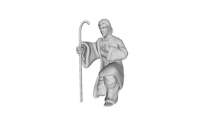 Printle JC Homme Joseph--Adoptive Father of Jesus Figure for Dioramas Train Sets - Picture 1 of 11