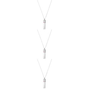 3 Pack Ätherisches Öl Halskette Öle Zubehör Aromatherapie Diffusor -Halskette - Picture 1 of 12