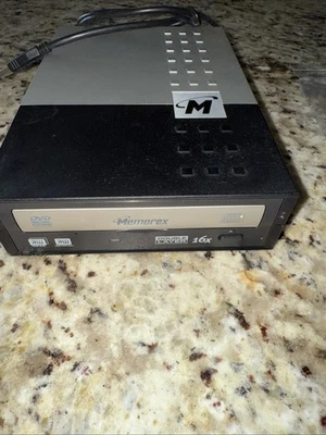 Memorex 3202-3288 Dual Format Double Layer External Drive DVD  Tested. 4532 - Image 1 of 4