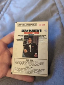 Dean Martin Greatest Hits Volume 2 Ampex Cassette Reprise VG VTG Flipcase TESTED - Picture 1 of 6