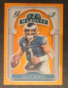 2024 Zenith Football Jalen fa male Z tendone arancione Prizm parallelo #15 - Foto 1 di 2